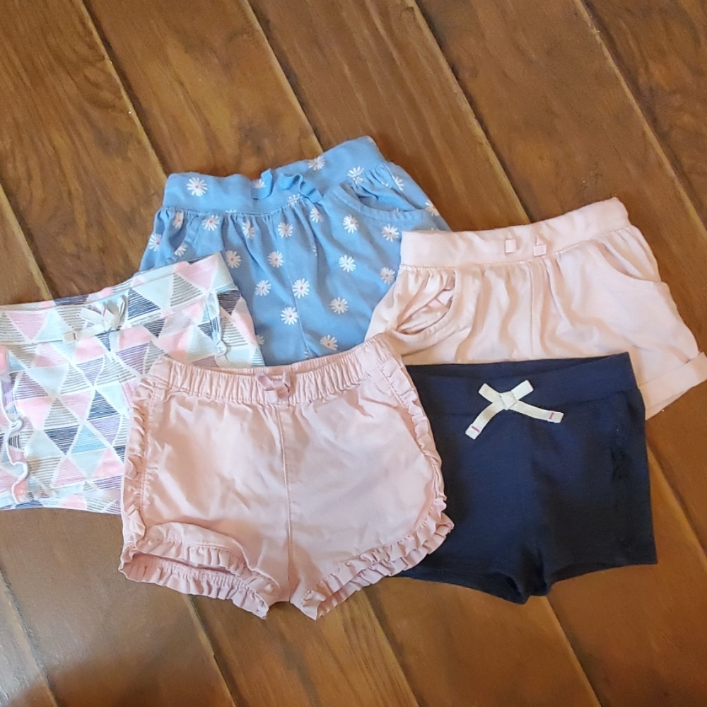 Lot of Toddler Girls Shorts Size 2T